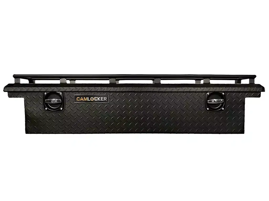 CamLocker SXS63LPRLMB 63 Low Profile w/Rail Matte Black Crossover for Polaris Ranger 1500