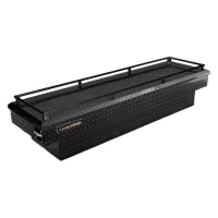 CamLocker - CamLocker S71RLGB 71in Crossover Truck Tool Box with Rail - Gloss Black