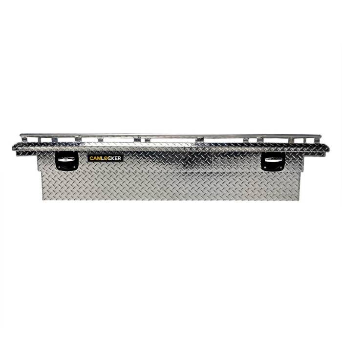 CamLocker - CamLocker S60LPRL 60in Crossover Truck Tool Box With Rail For Ford Maverick Polished Aluminum
