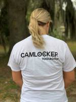 CamLocker White T-Shirt Back