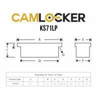 CamLocker - CamLocker KS71LPGB 71in Crossover Truck Tool Box - Image 5