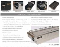 CamLocker - CamLocker 63in Crossover Deep LP Notched Polished Aluminum with Rail - Image 2