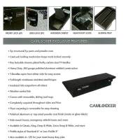 CamLocker - CamLocker S63LPMB 63in Low Profile Crossover Truck Tool Box Matte Black - Image 3