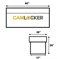 CamLocker - CamLocker RV60 60in Chest Box Polished Aluminum - Image 2