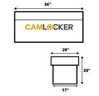 CamLocker - CamLocker RV36GB 36in Chest Gloss Black - Image 2