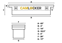 CamLocker - CamLocker S63LP 63in Xover LP - Image 2